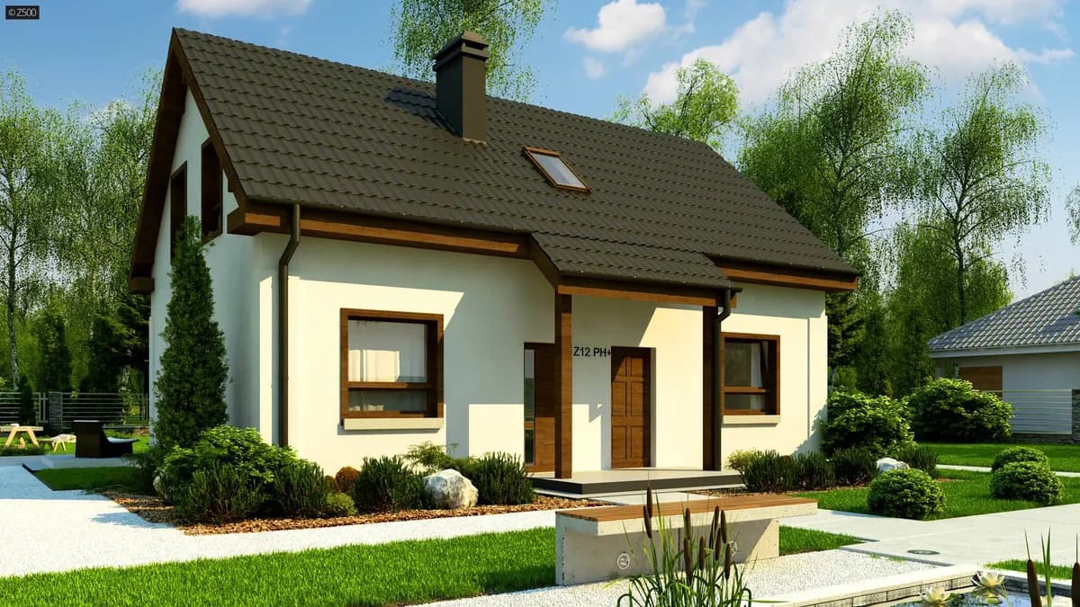 Maja projektid krundile 16-20 m majaprojekt 3