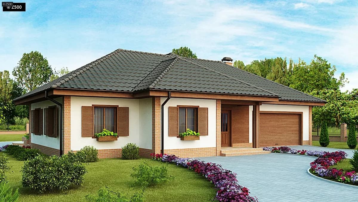 Garaažiga majad majaprojekt 1