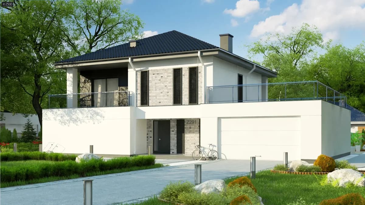 Kahekorruselised majad majaprojekt 1