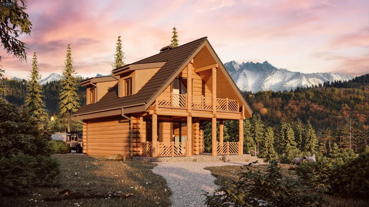 Majad kitsale krundile majaprojekt 2