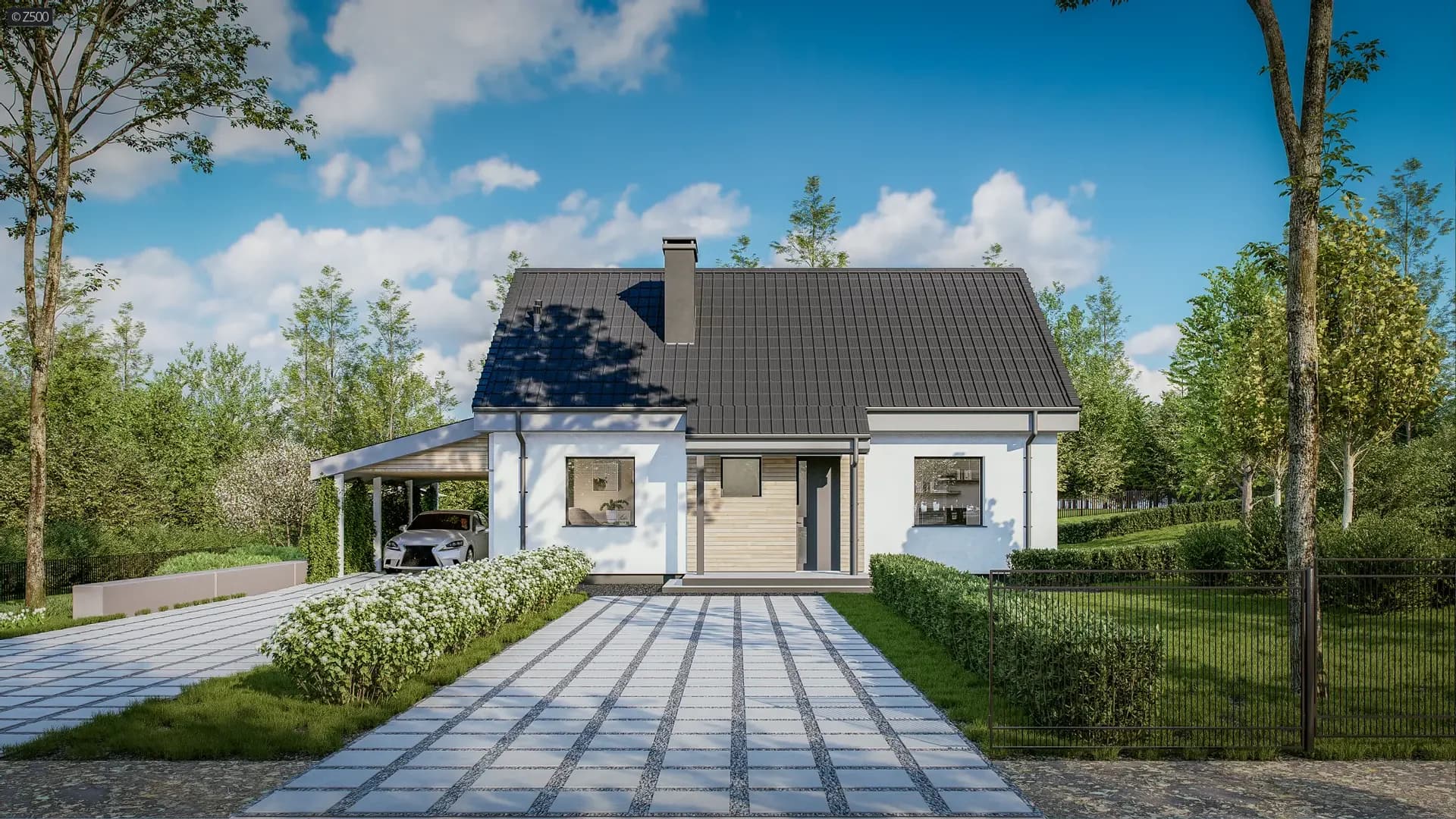 Z12 WL maja – välisvaade