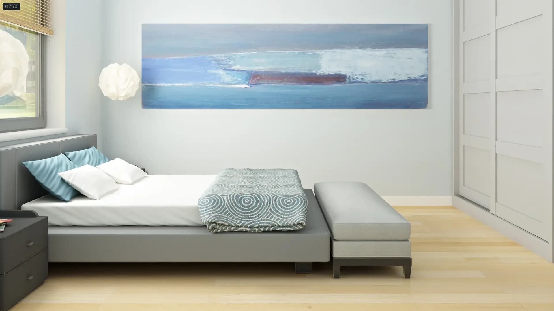 Z24 maja – sisevaade magamistuba