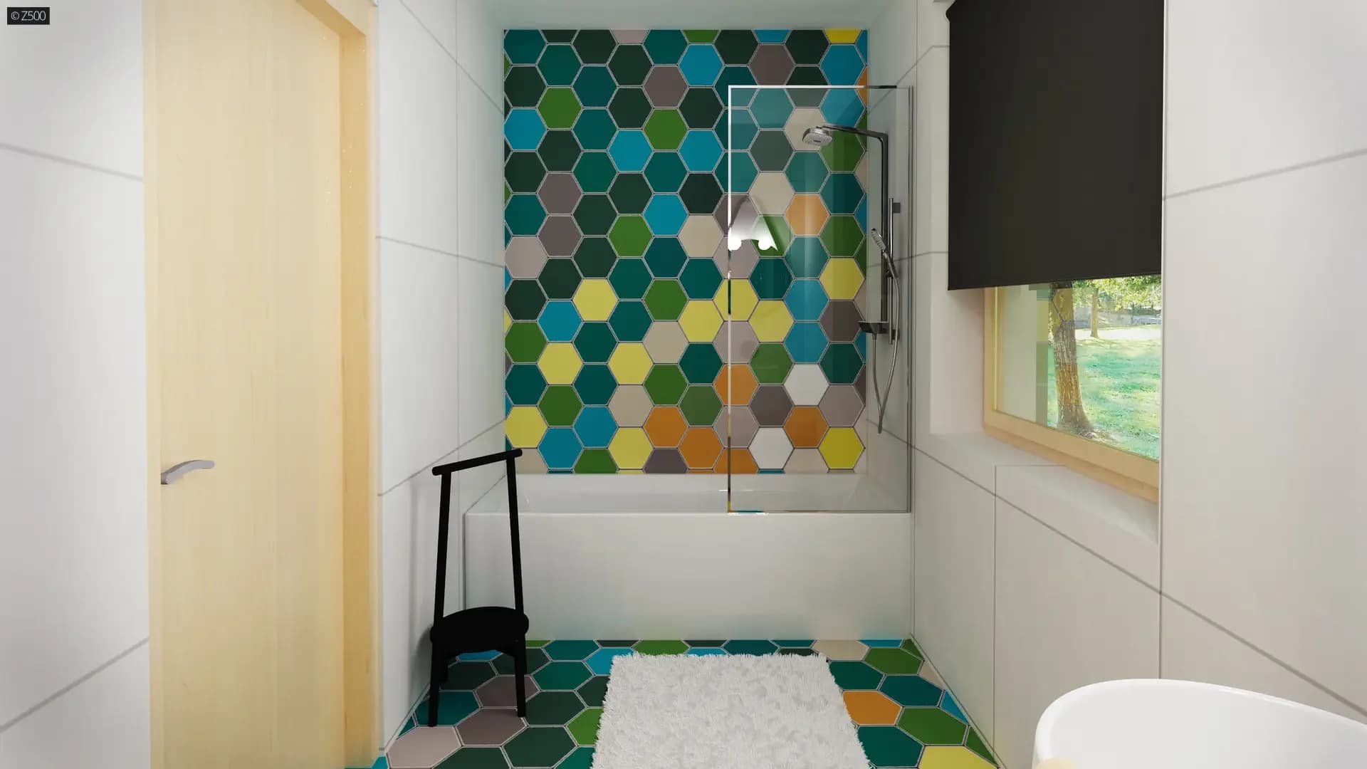 Z329 maja – sisevaade vannituba