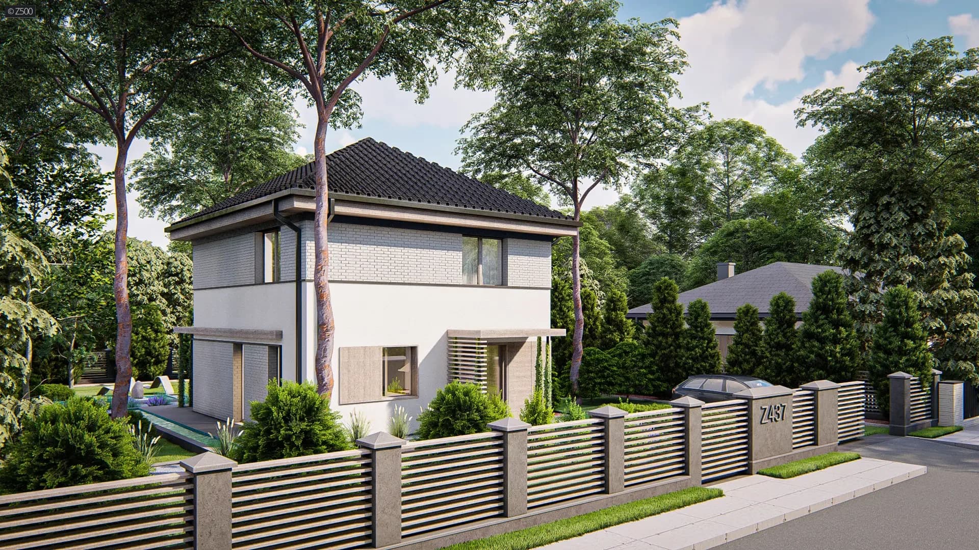 Z437 maja – välisvaade