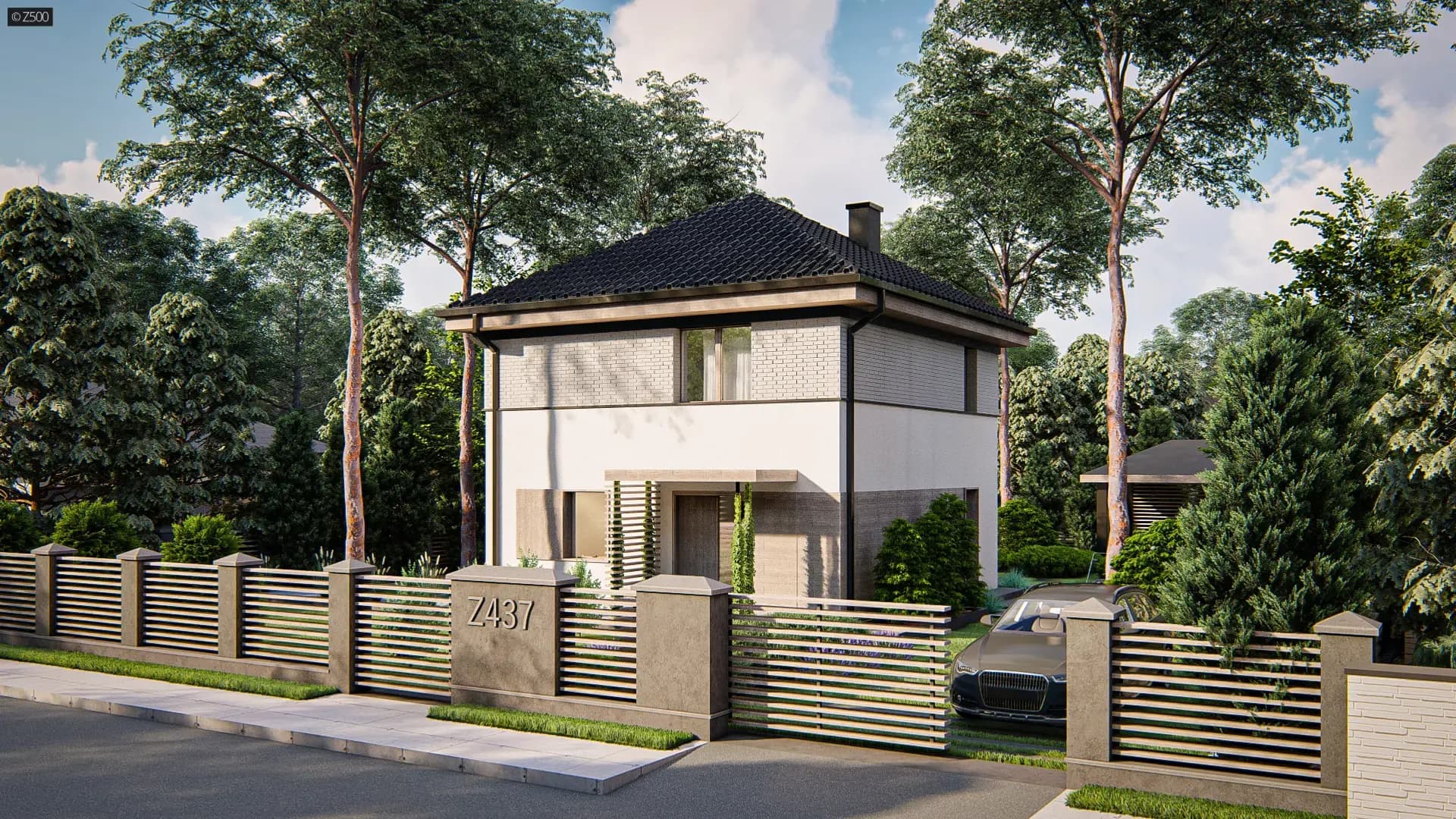 Z437 maja – välisvaade