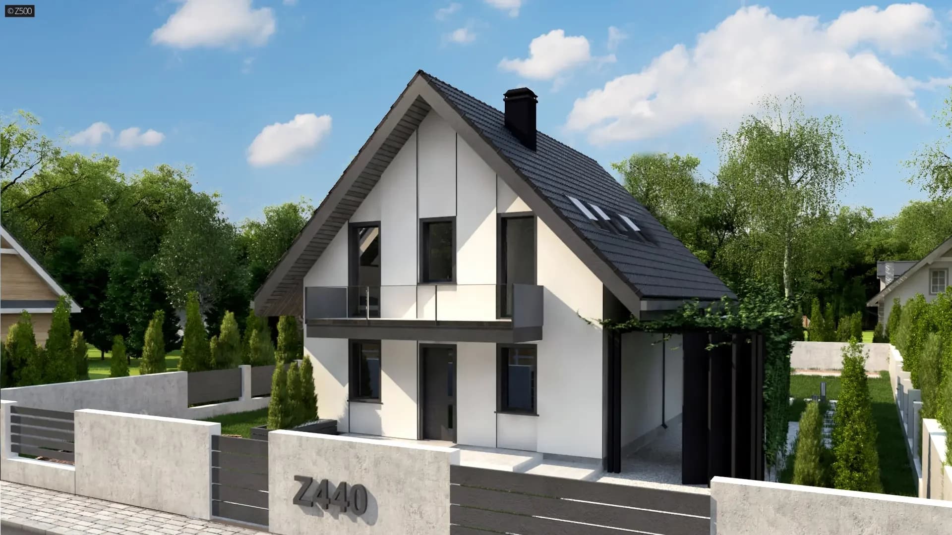 Z440 maja – välisvaade