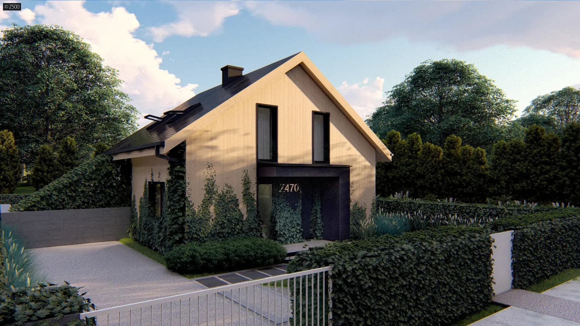Z470 maja – välisvaade
