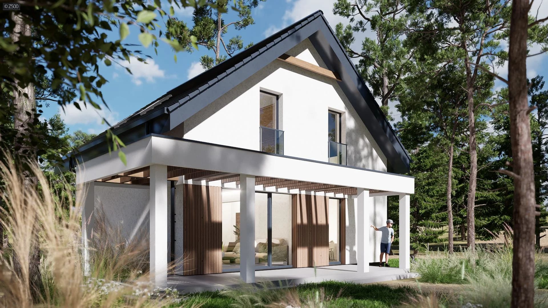 Z580 maja – välisvaade