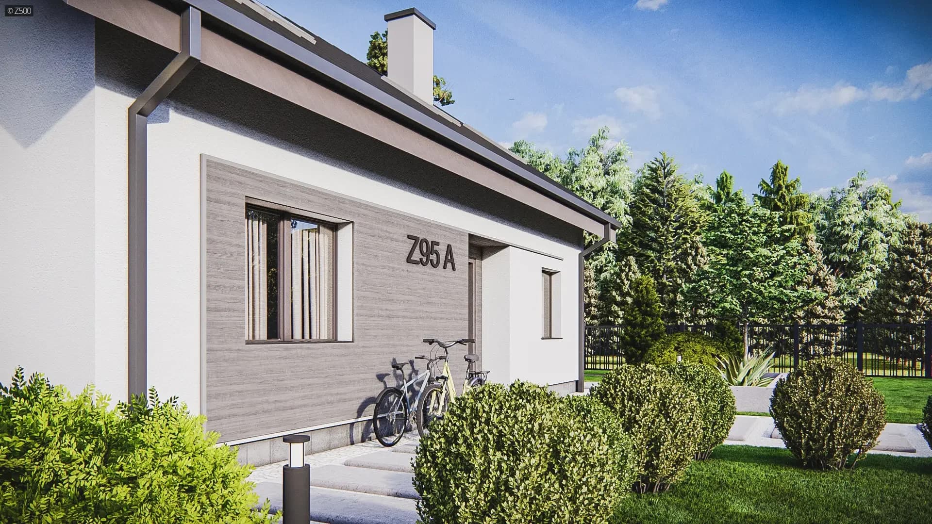 Z95 A maja – välisvaade