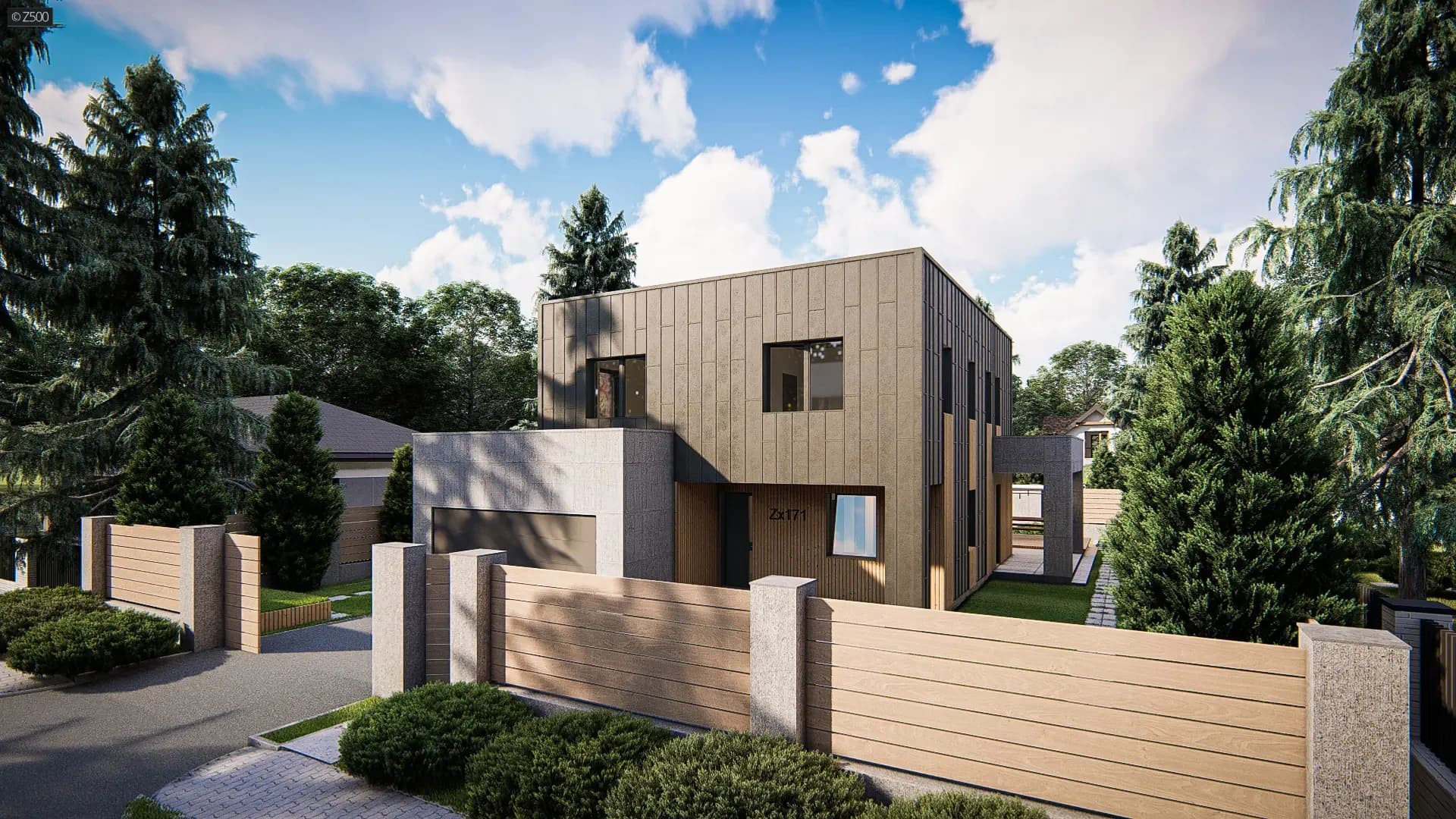 Zx171 maja – välisvaade