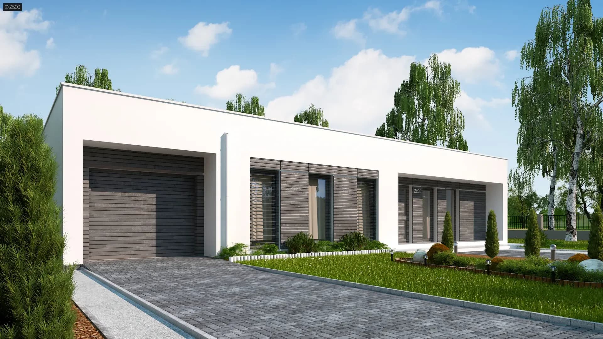 Zx35 GL maja – välisvaade