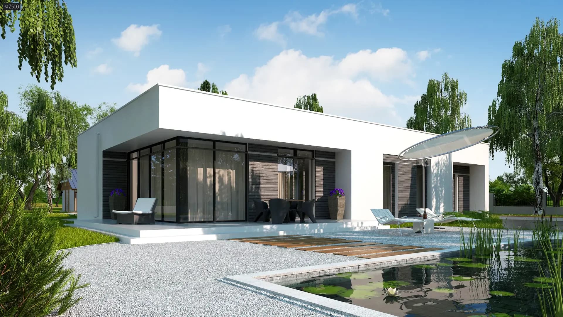 Zx35 GL maja – välisvaade