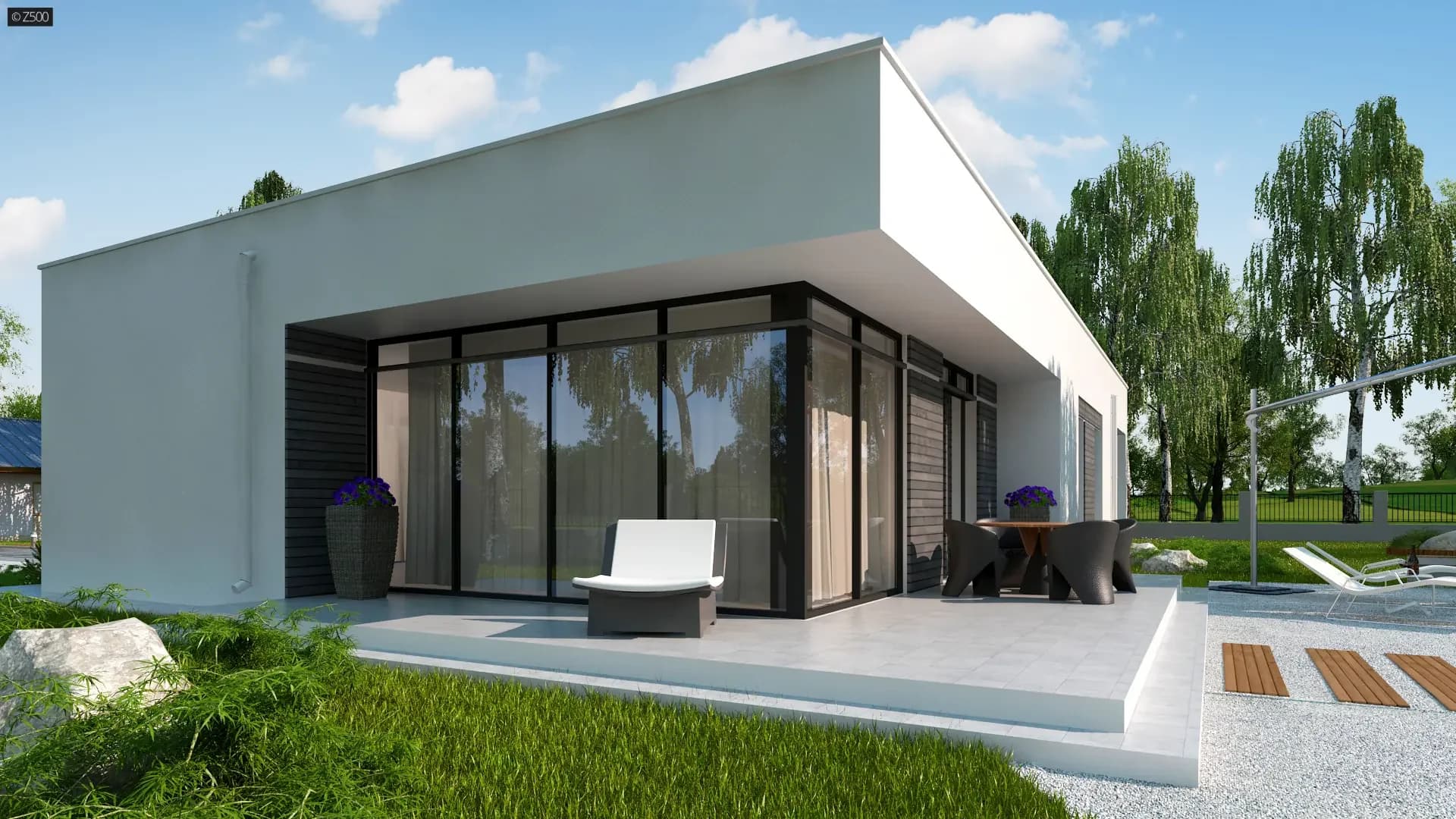 Zx35 GL maja – välisvaade