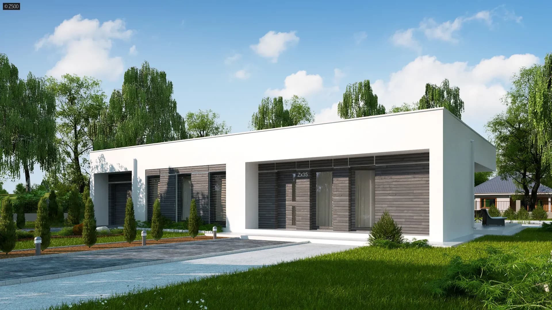 Zx35 GL maja – välisvaade