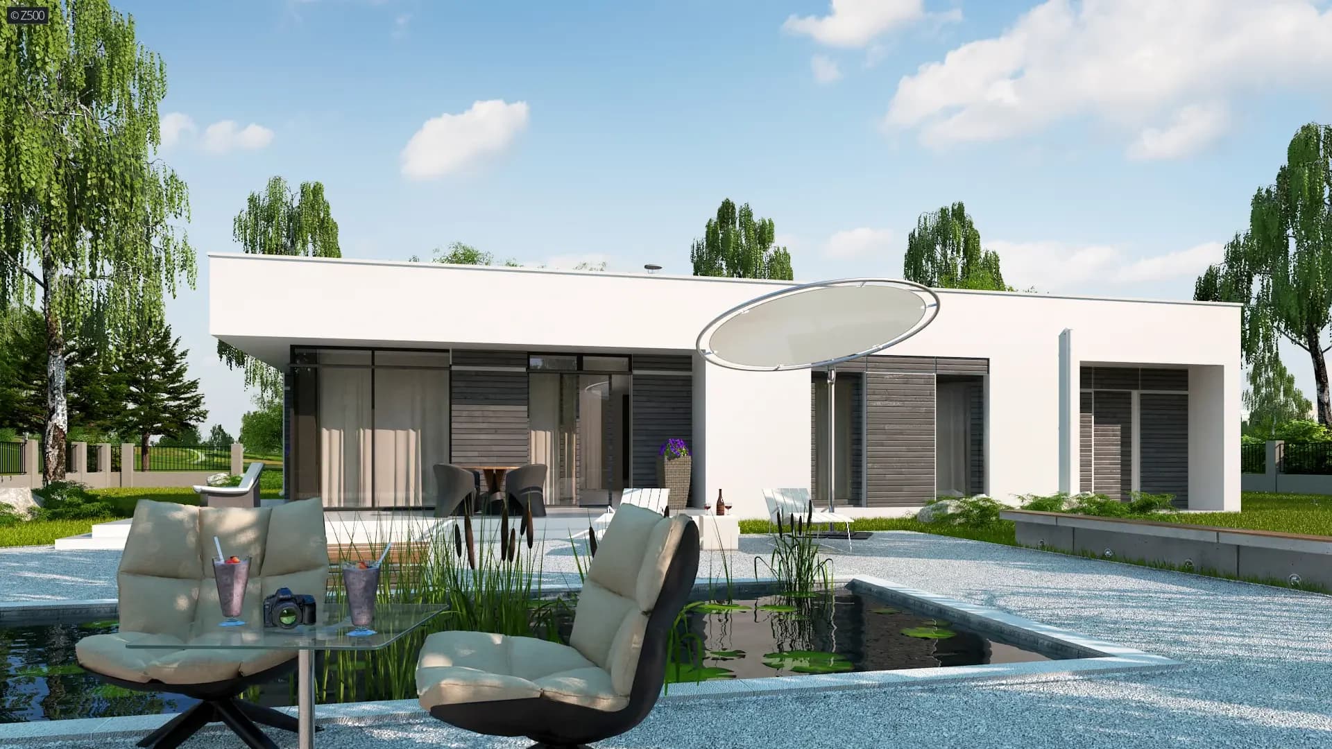 Zx35 GL maja – välisvaade