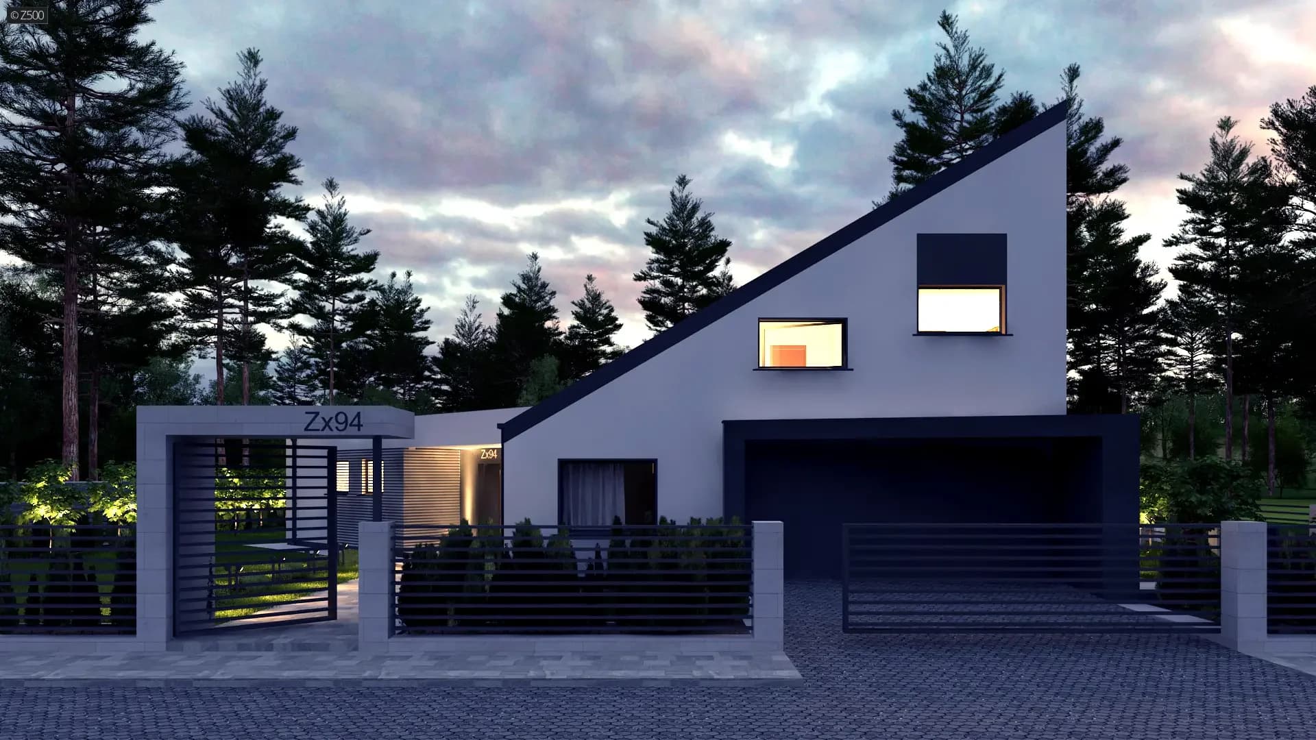 Zx94 maja – välisvaade
